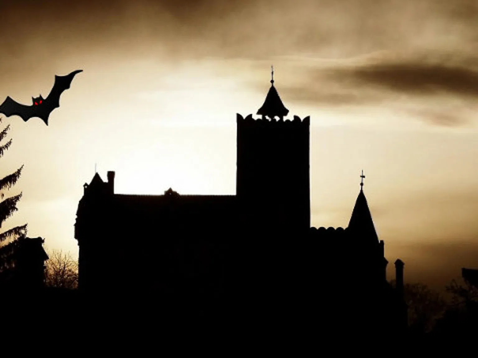 Замъкът на граф Дракула се готви за Хелоуин
