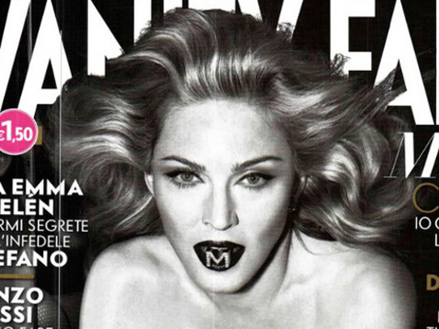 Мадона на корицата на Vanity Fair