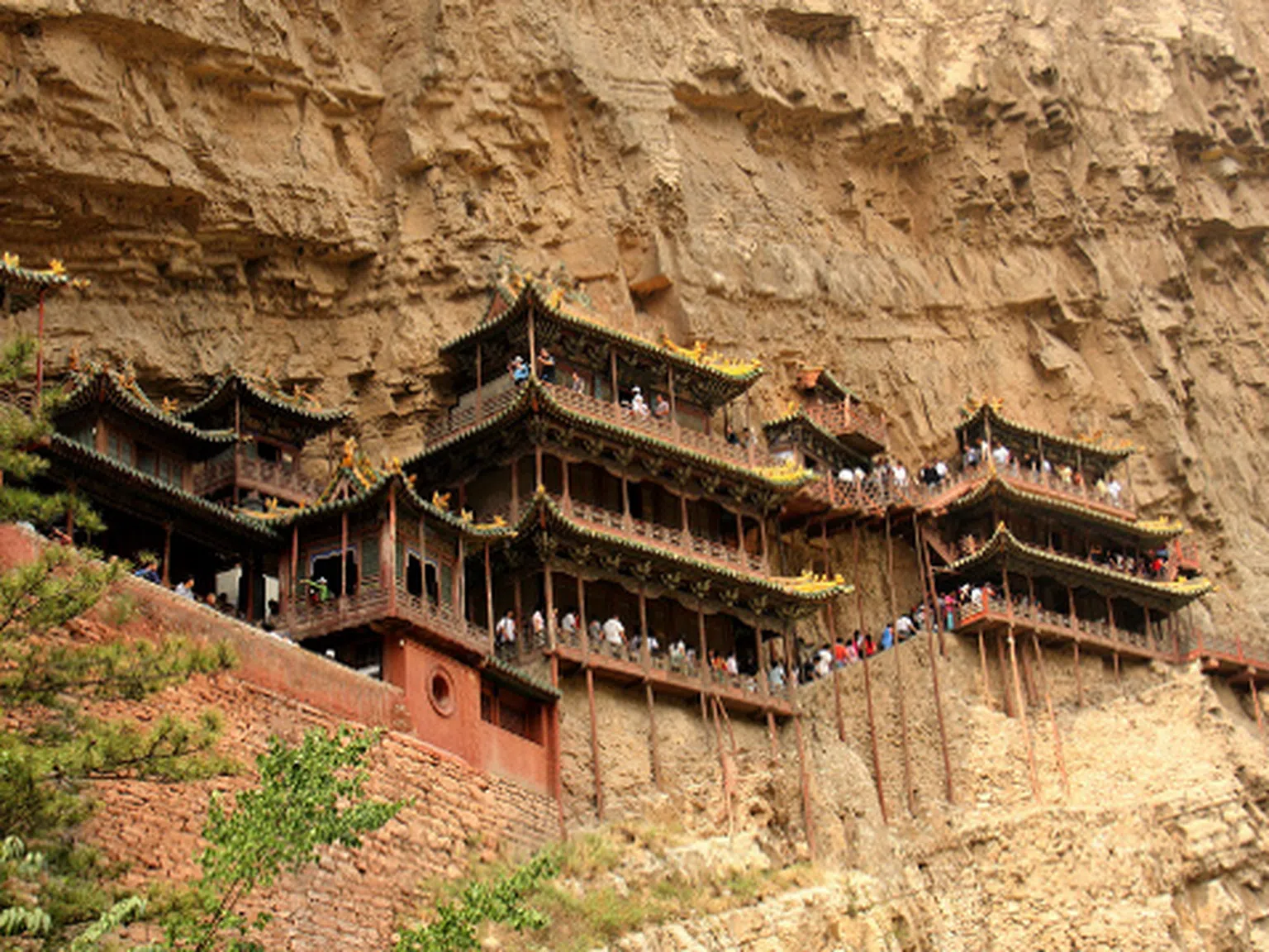 Висящият храм на планината Хенг