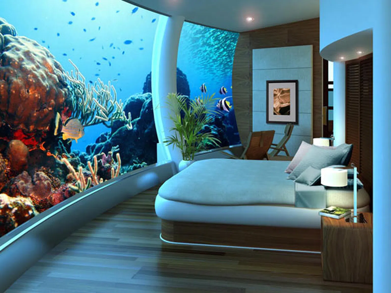 Топ 5 на най-красивите хотели под вода (Снимки)