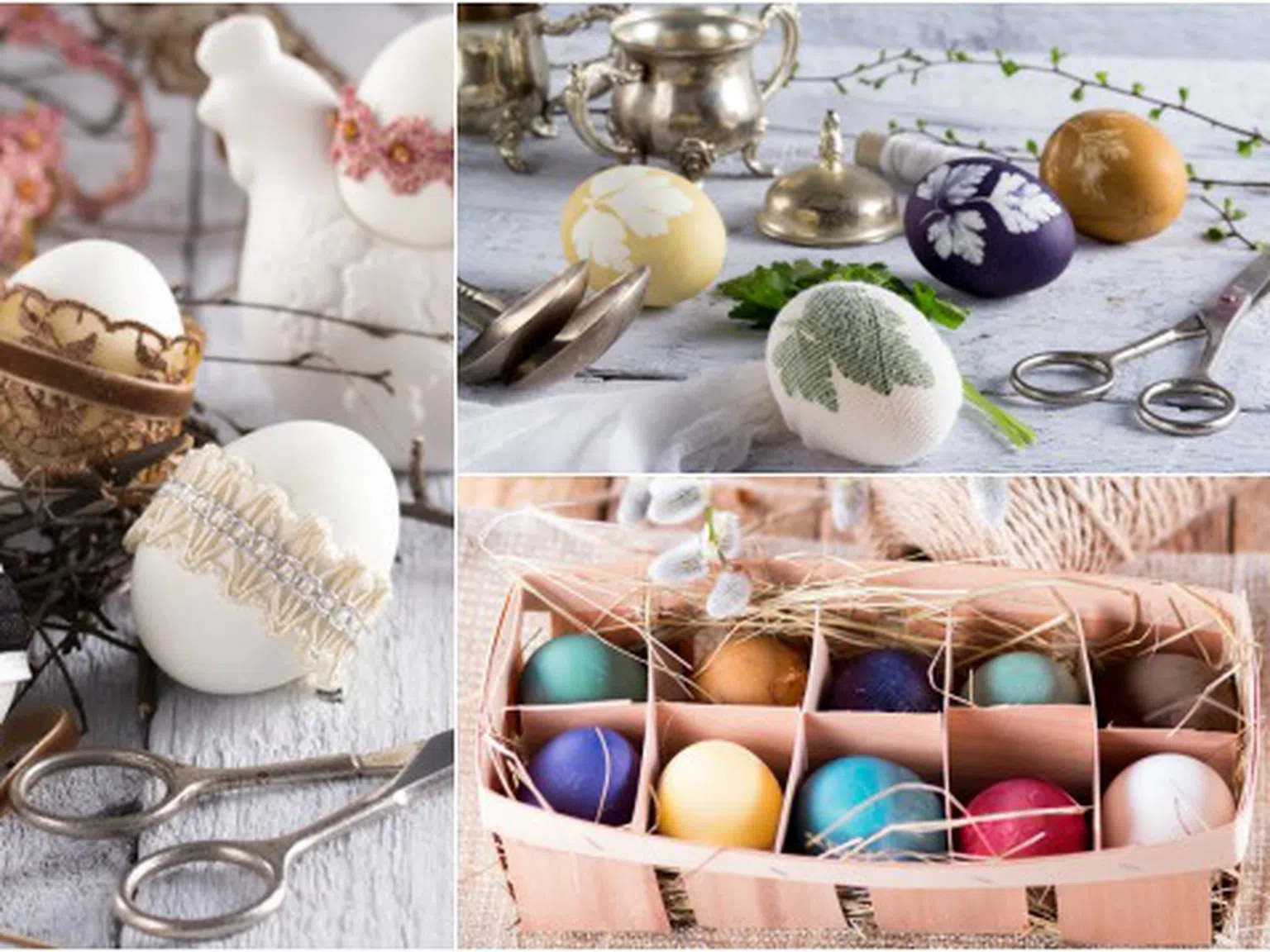 10 прости и оригинални начина да украсите великденските яйца