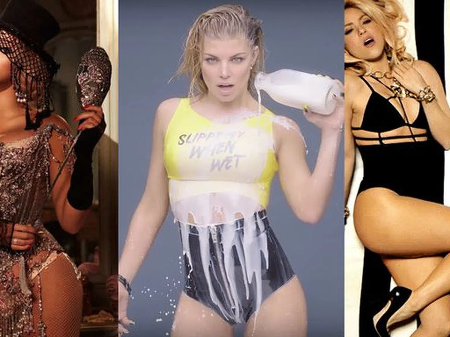 Топ 13 на най-секси музикалните клипове на всички времена (Видео)