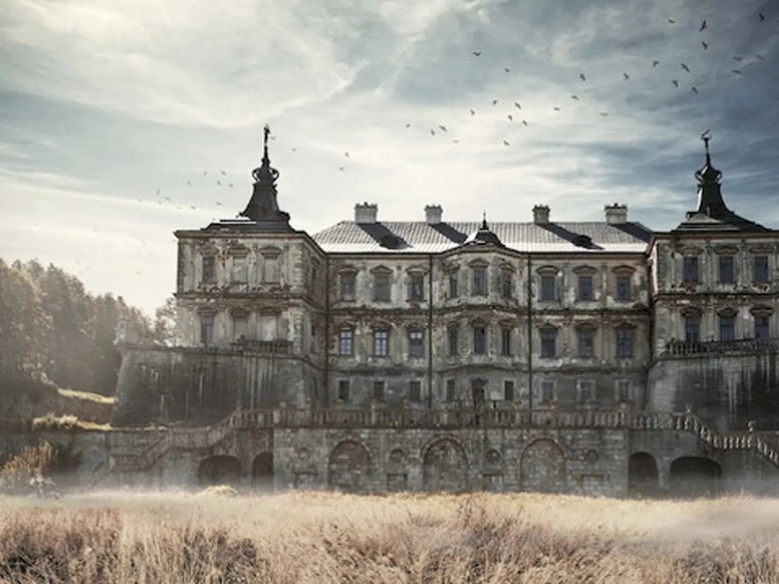 7 приказни изоставени замъка