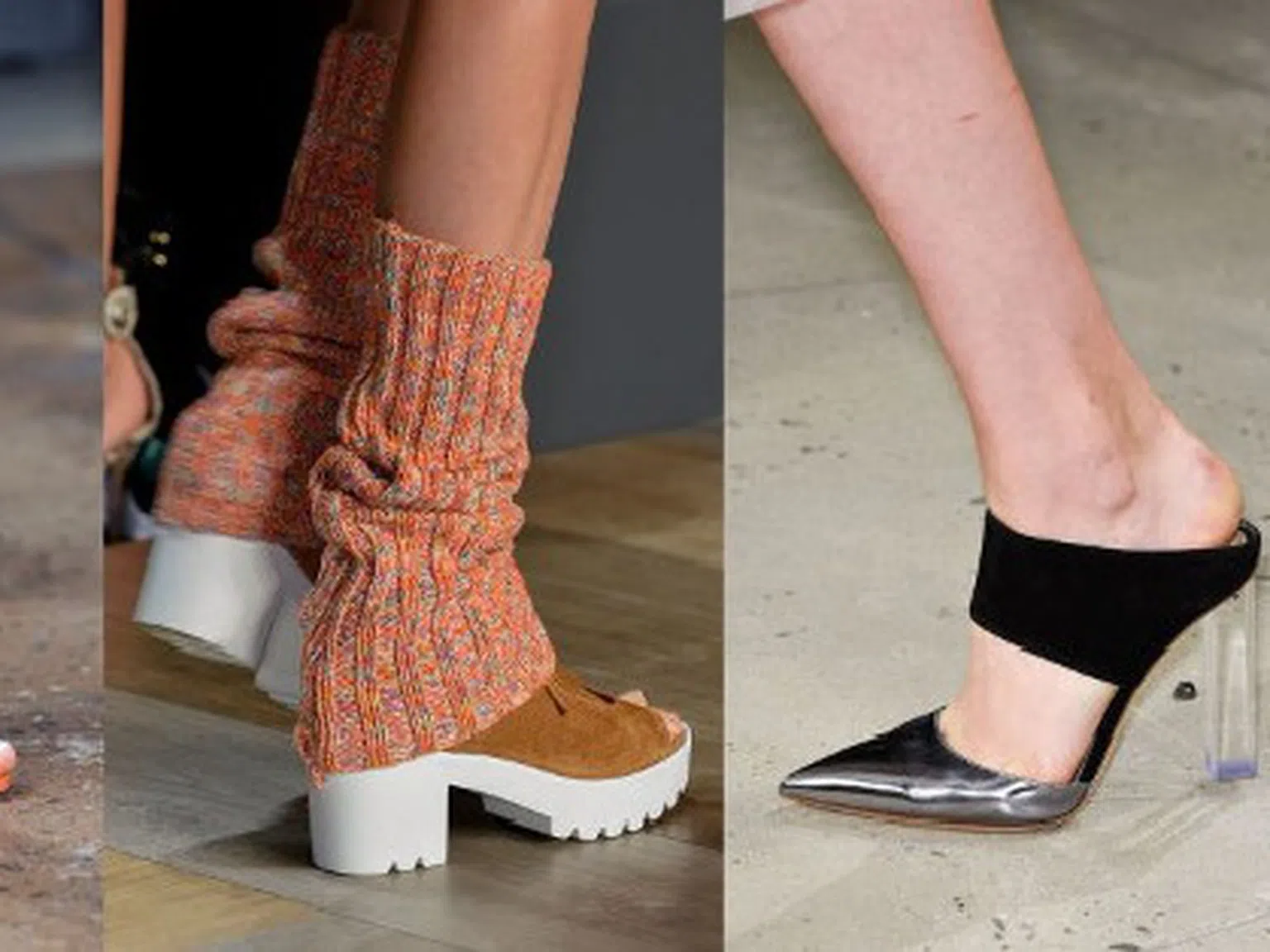 Уникалните обувки, които видяхме на седмицата на модата