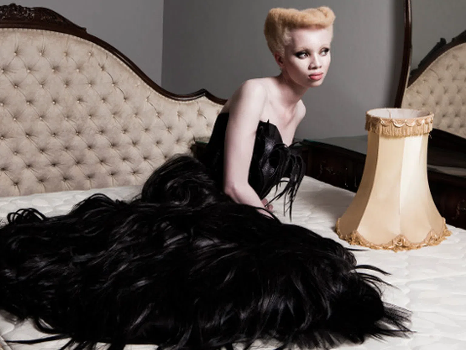 Историята на най-успешния модел албинос