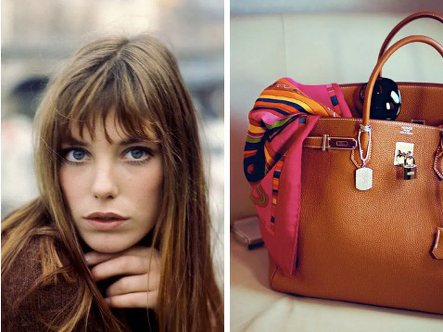 Джейн Бъркин остави името си на чантите на Hermès (видео 18+)
