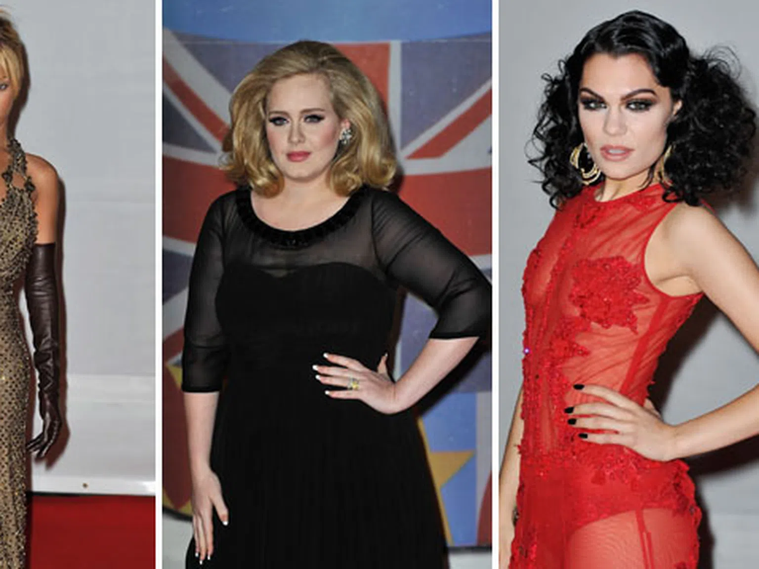Коя е най-добре облечената звезда на наградите Brit?