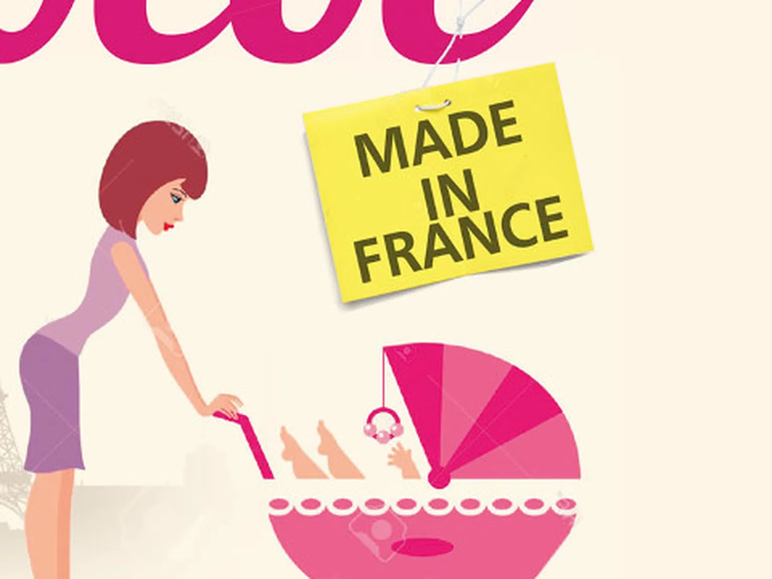 Какво е да си бебе Made in France