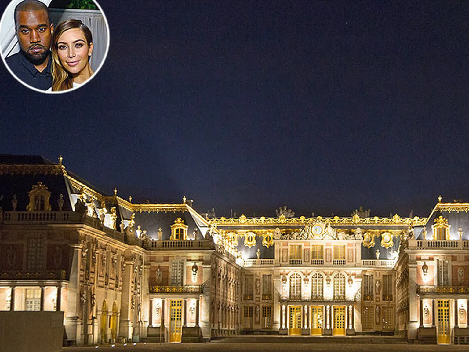 Ким и Кание ще разходят гостите на сватбата си във Версайския дворец!