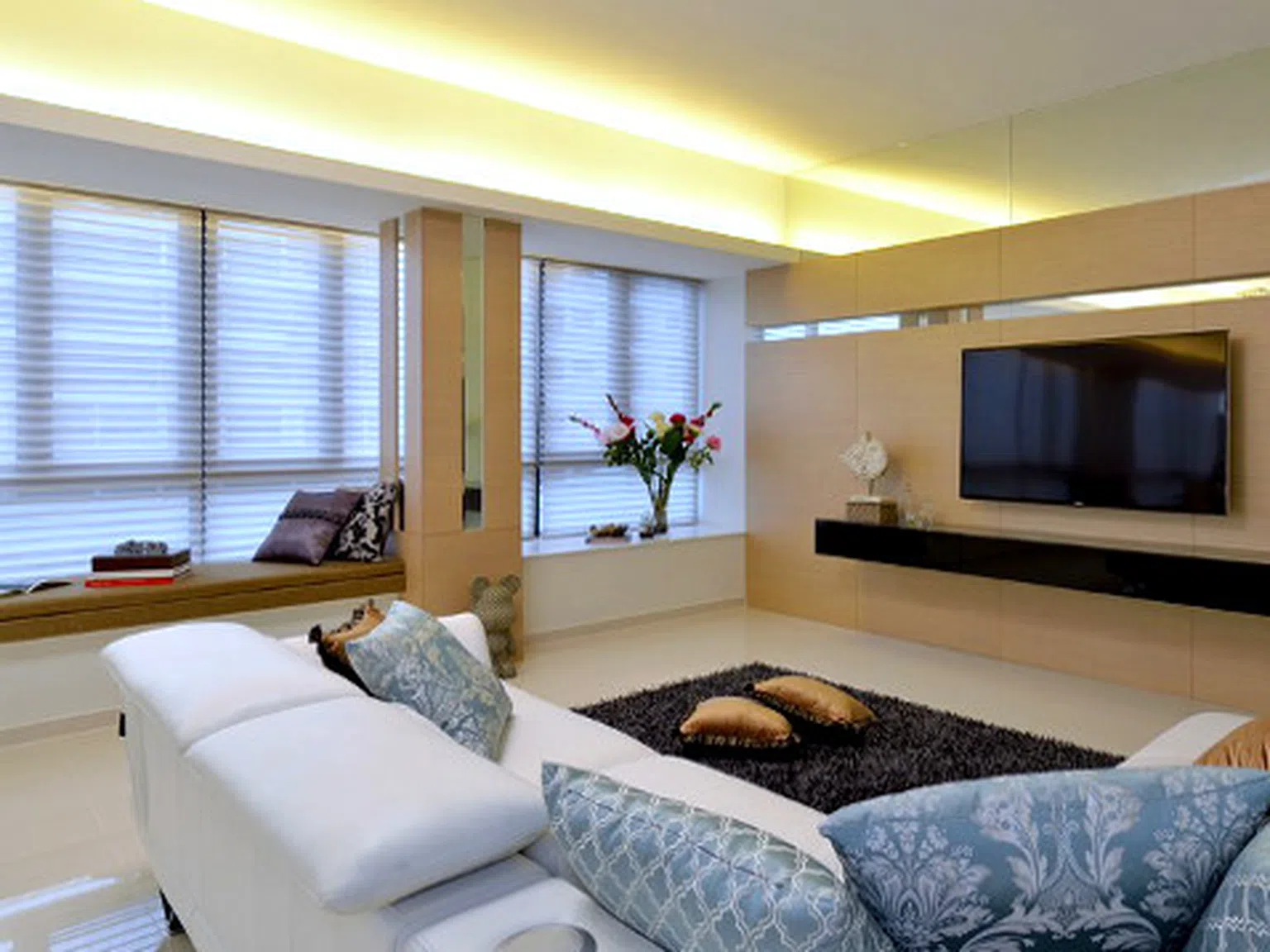 Модерен и светъл апартамент в Сингапур