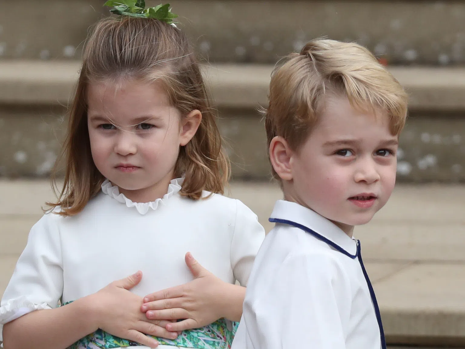 Как се обръщат принц Джордж и принцеса Шарлот към баща си