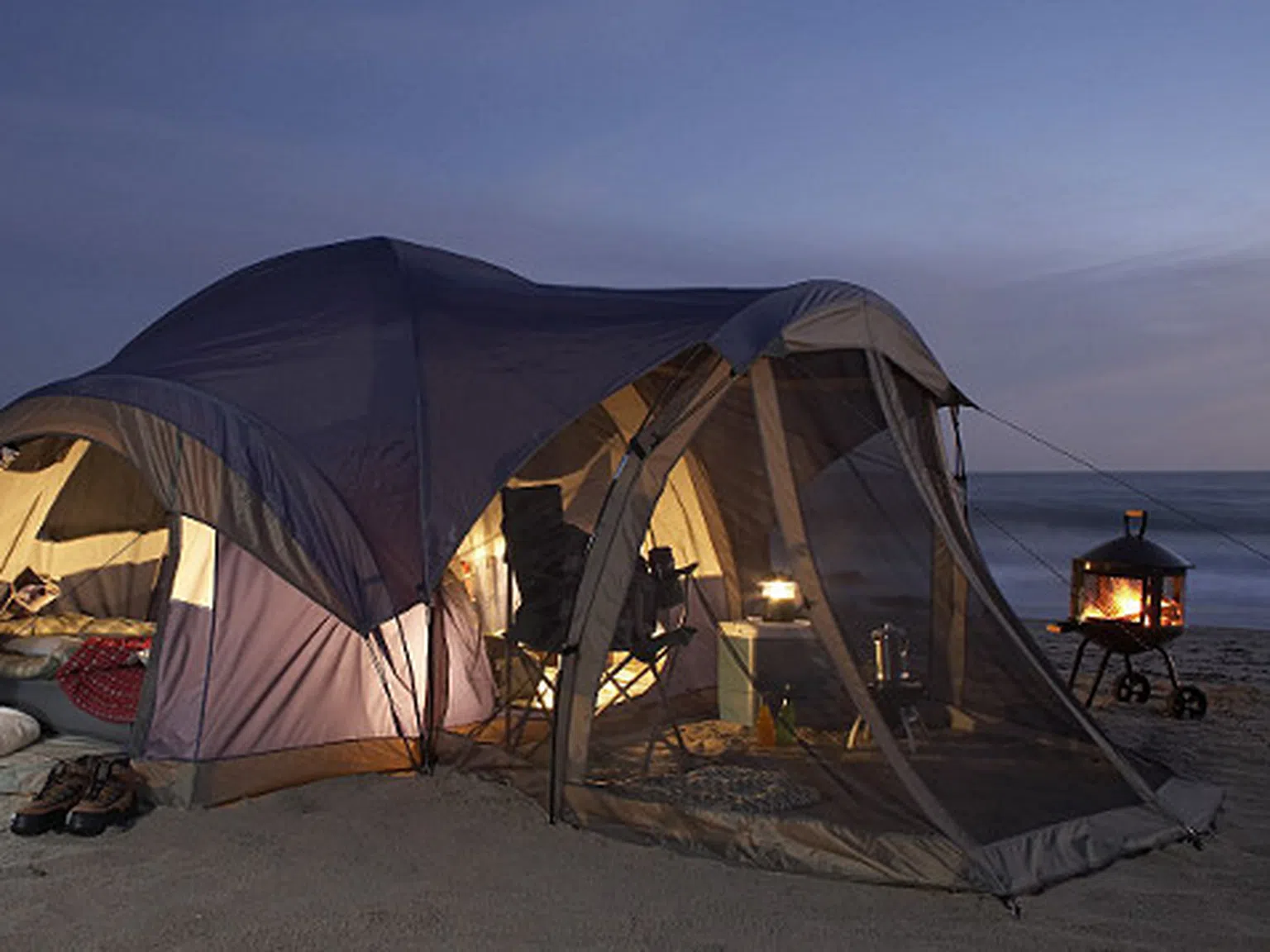 Къмпингуване на палатка