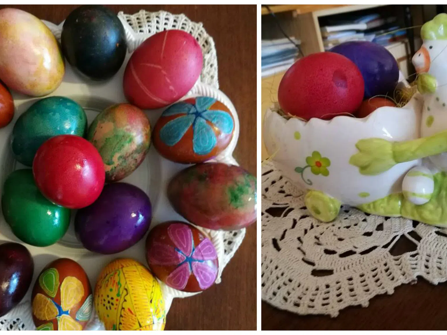 Боядисването на яйцата като семейна традиция