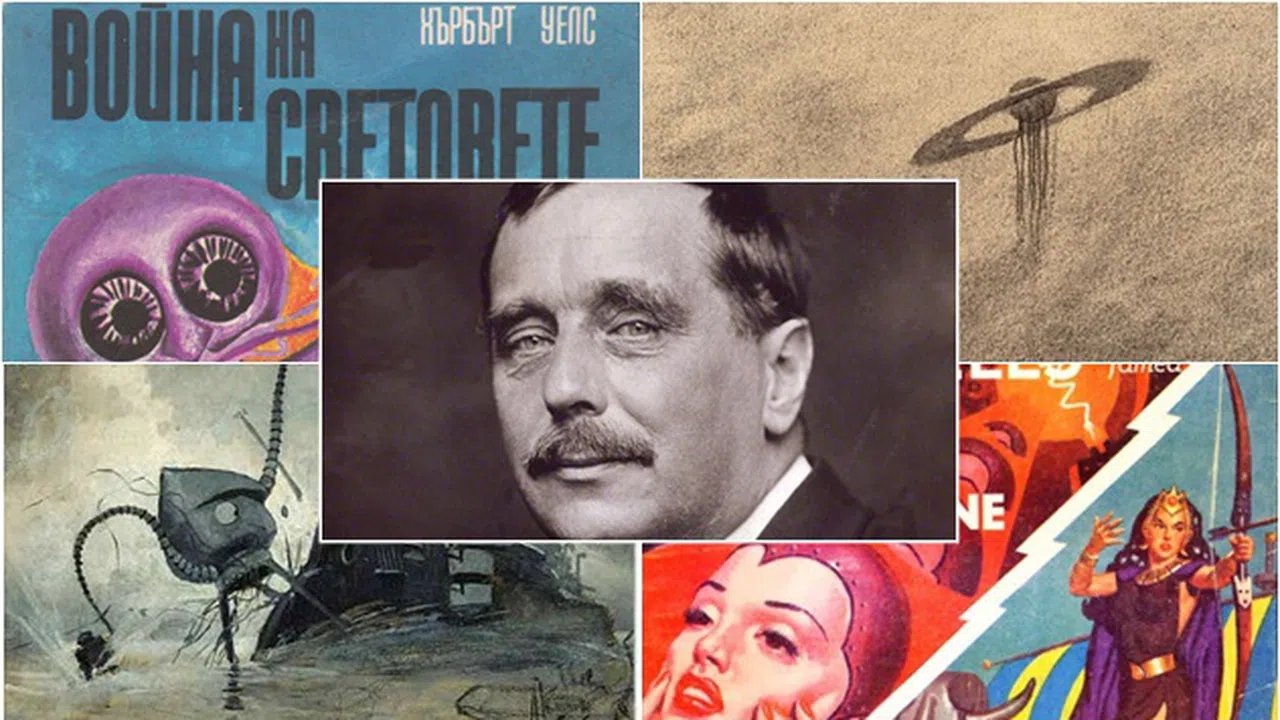 Хърбърт Уелс - писателят, който докара марсианците на Земята Новини ...
