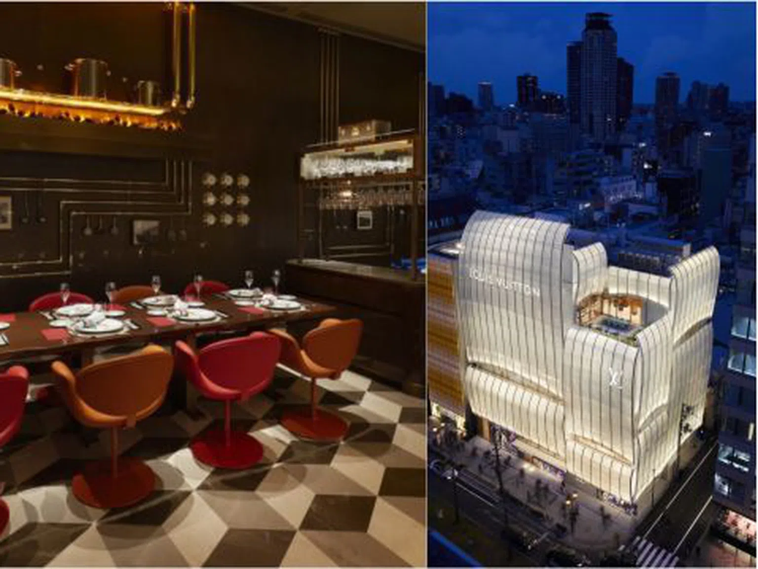 Как изглежда първият в света ресторант Louis Vuitton