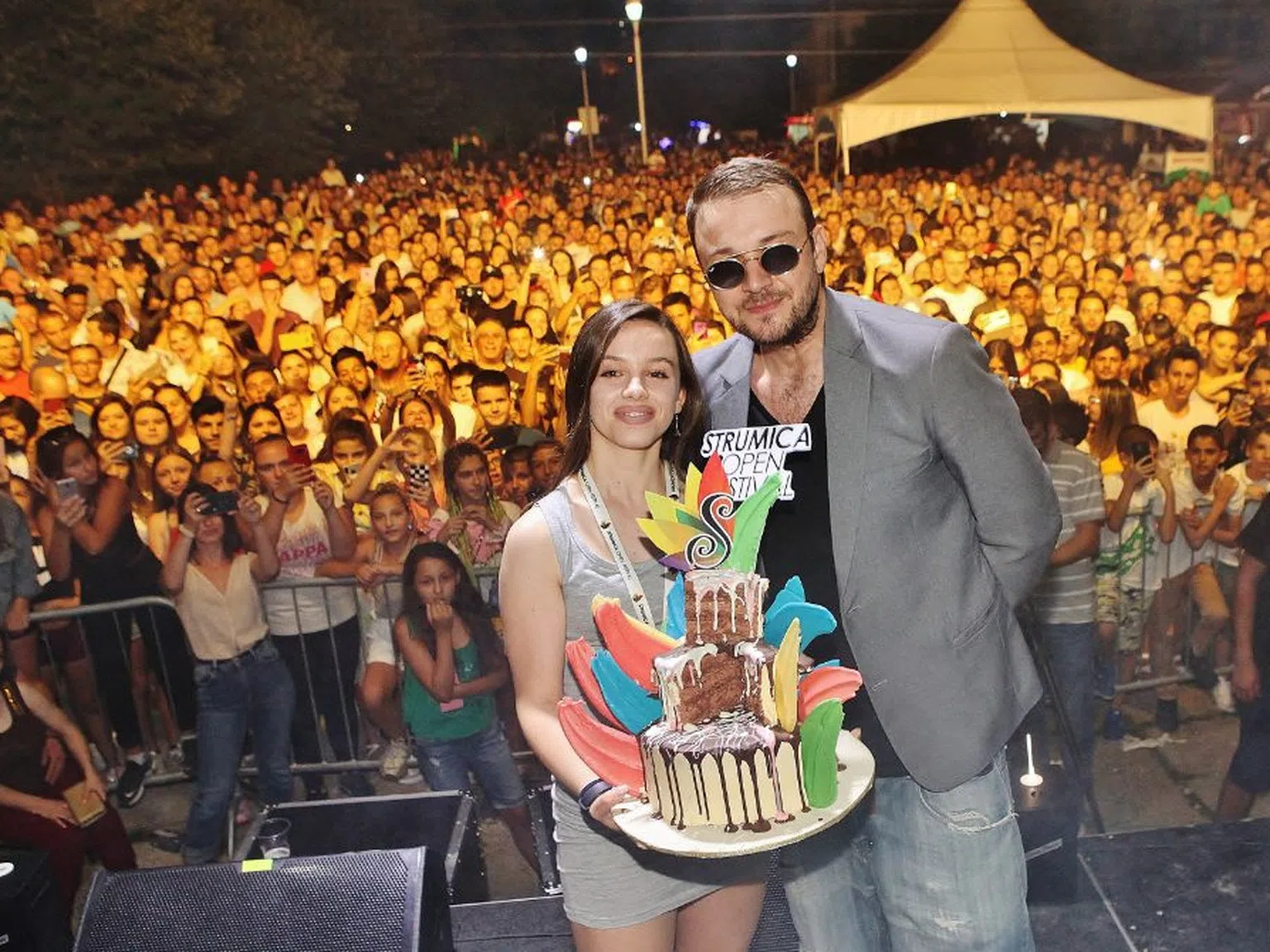 Слаткаристика празнува рождения си ден на One Love Tour в Струмица