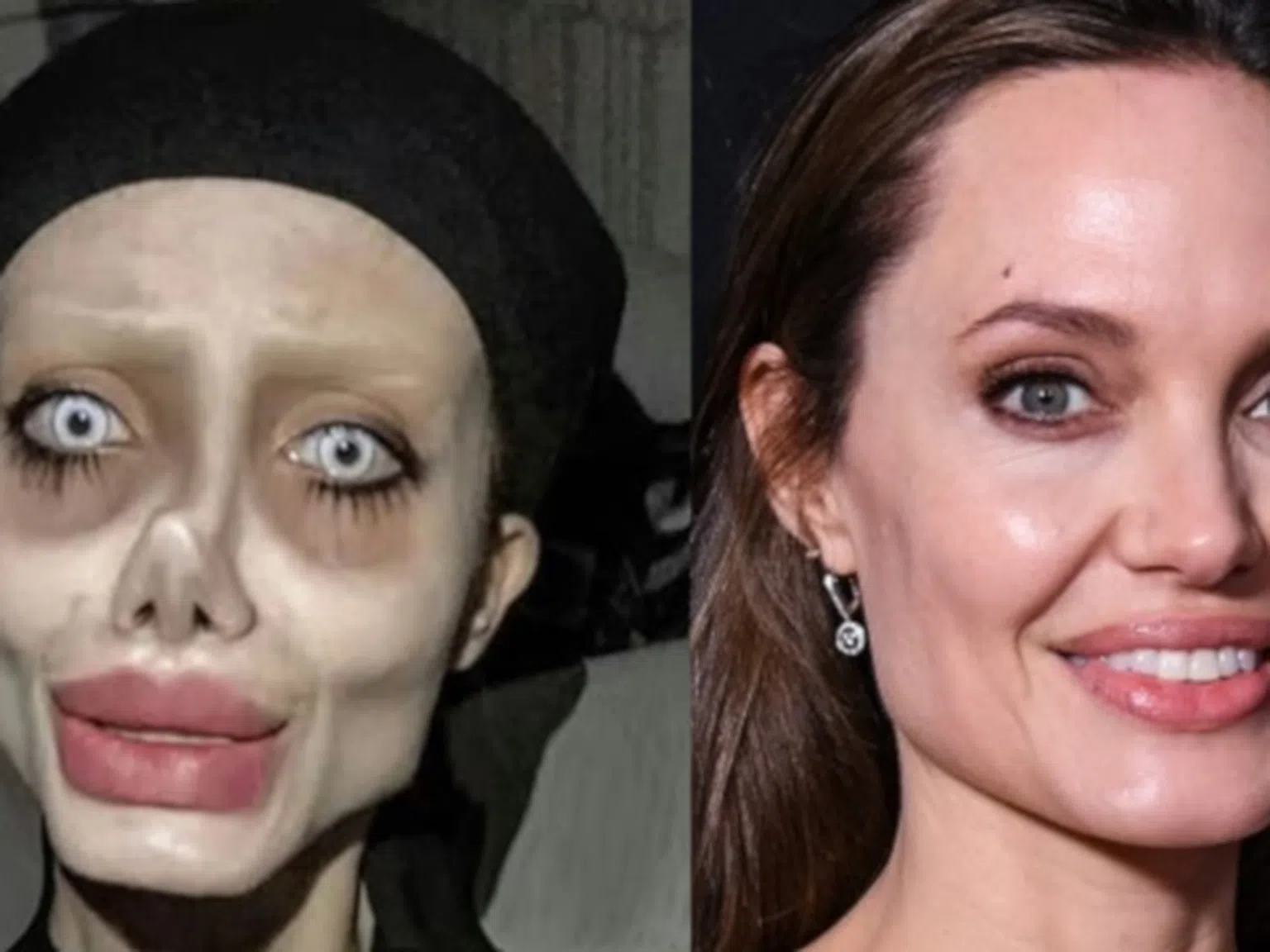 Арестуваха зомби копието на Анджелина Джоли