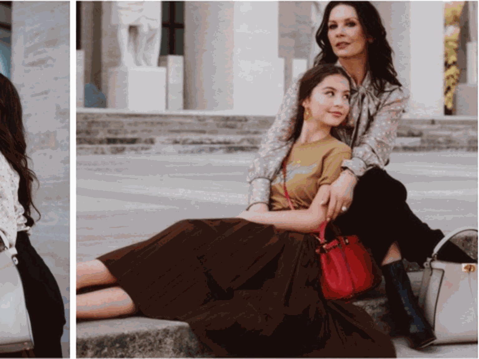 Катрин Зита-Джоунс и Карис Зита Дъглас - новият звезден майка-дъщеря дует на модния небосклон