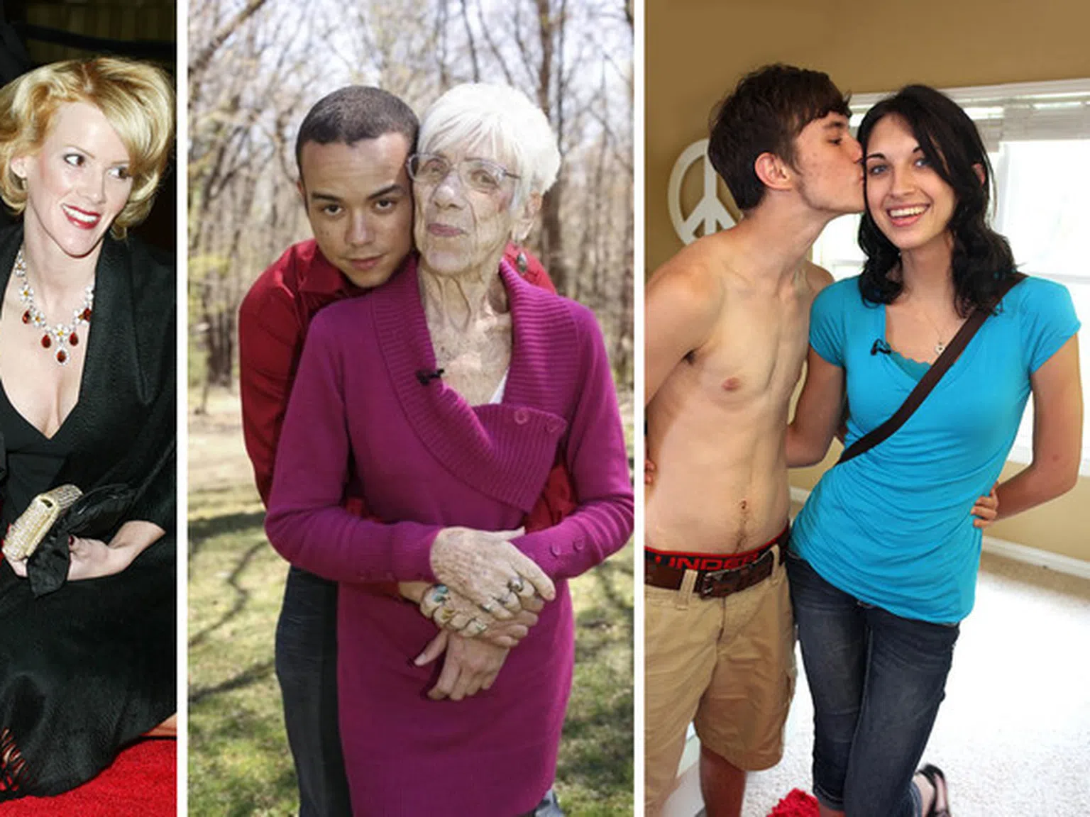 6 от най-необичайните семейни двойки по света - вярвате ли в чувствата им?