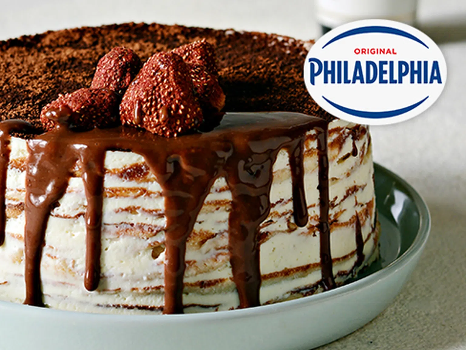 Палачинкова тирамису торта с Philadelphia