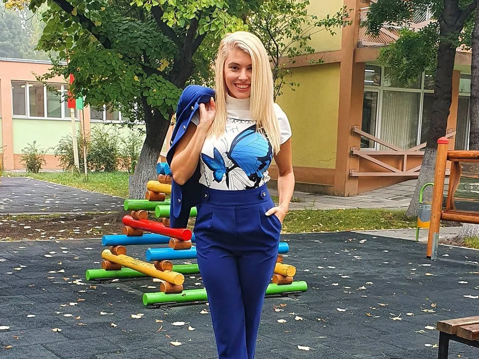 Ева Веселинова в топ форма дни след раждането (Снимка)