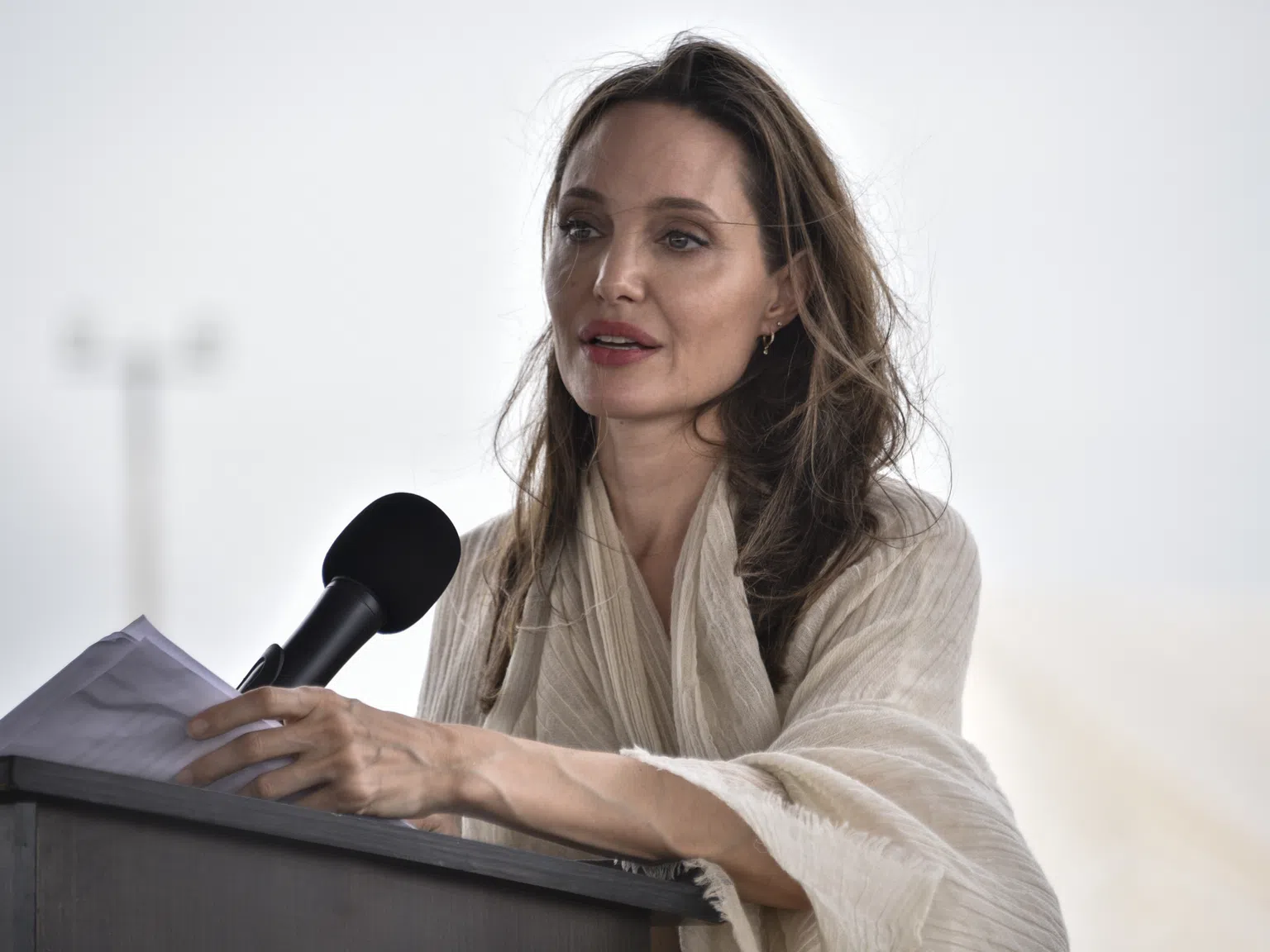 Изловиха сексапилната Анджелина Джоли с по-млад от нея (СНИМКА)