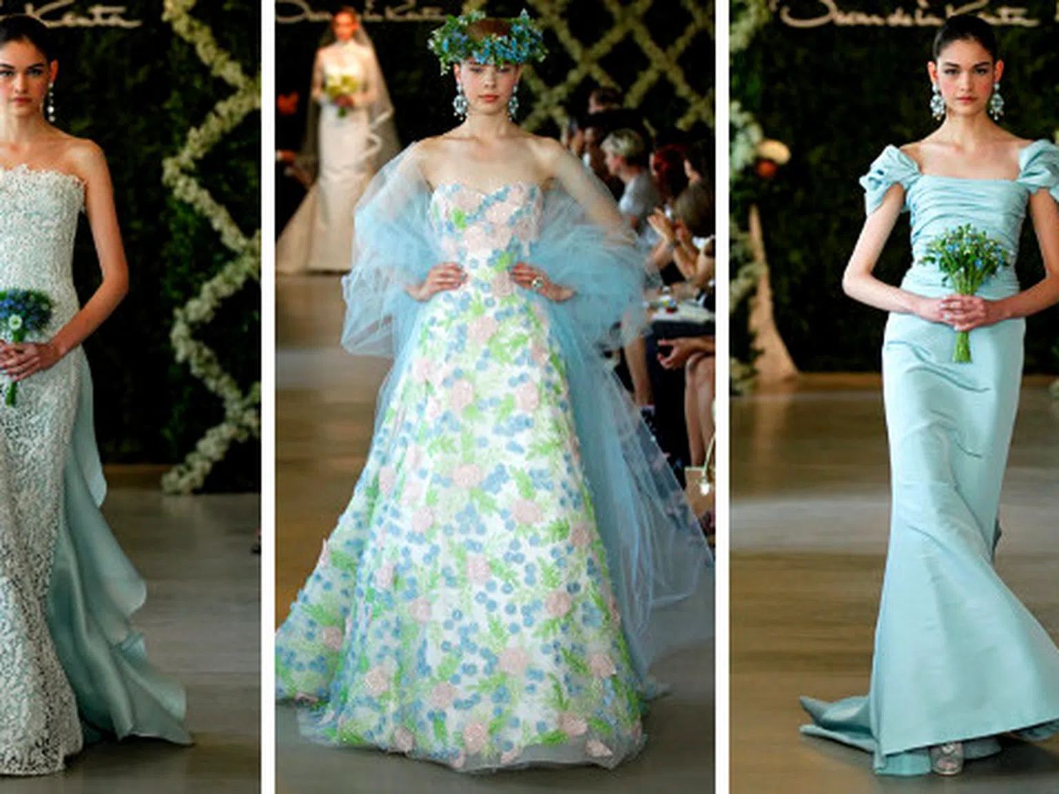 Приказни сватбени рокли от Oscar de la Renta