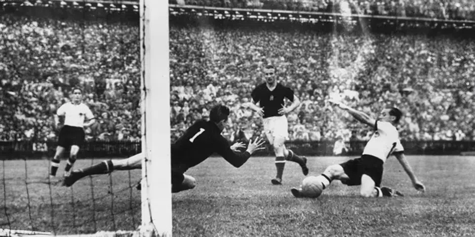 Alemanha Ocidental x Hungria, final da Copa de 1954