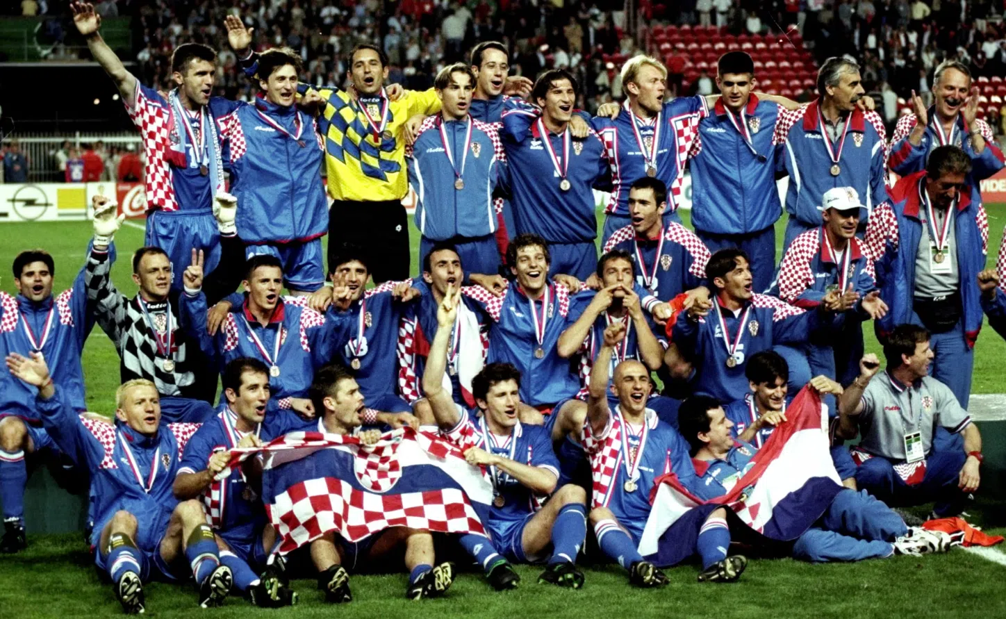 Croácia foi medalha de Bronze na copa do Mundo 1998