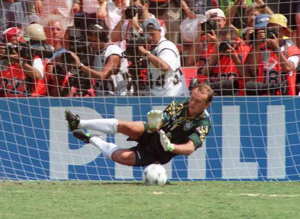 Taffarel foi fundamental na conquista do tetracampeonato mundial em 1994, nos Estados Unidos, onde brilhou nas disputas de pênaltis, especialmente na final contra a Itália. 