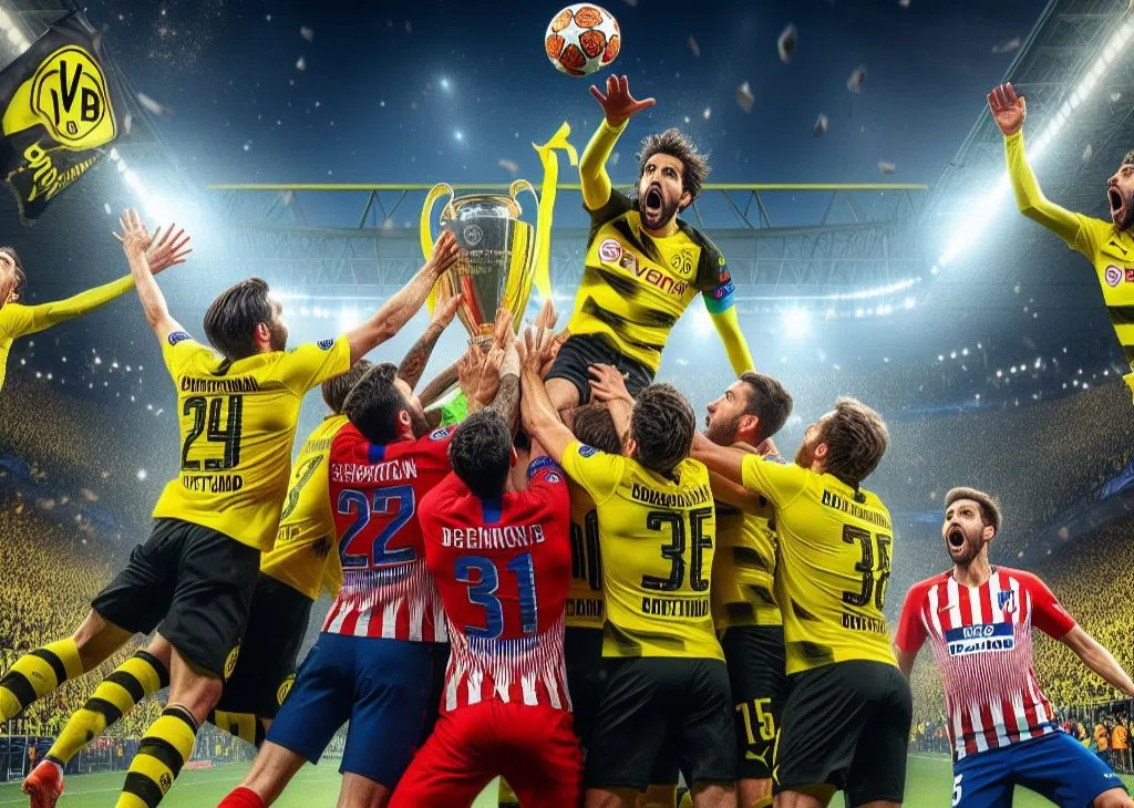 Dortmund avança para as semifinais da Liga dos Campeões após um jogo eletrizante.