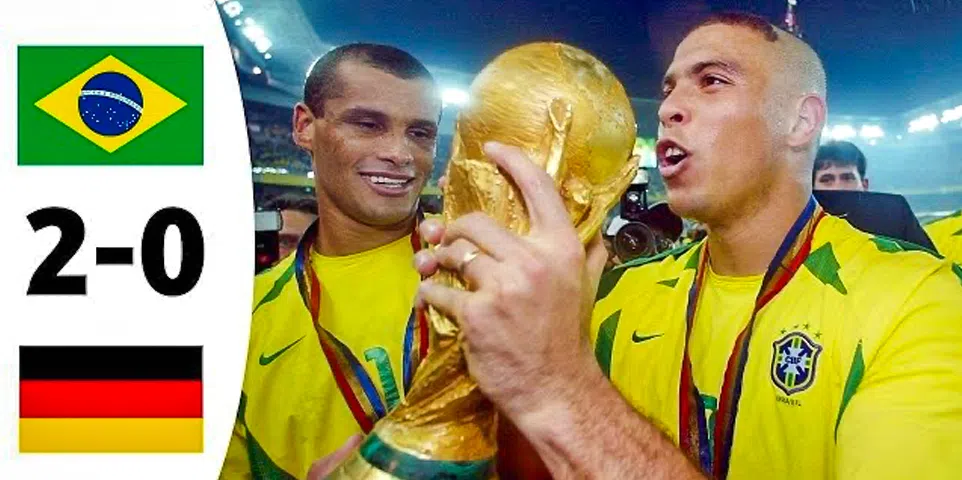 Brasil 2 x 0 Alemanha na Copa do Mundo de 2002