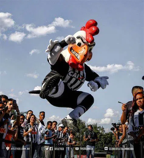 Galo, a mascote do Atlético Mineiro.