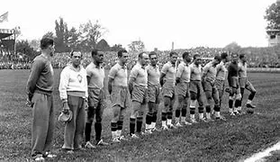 Seleção Brasileira em 1938.