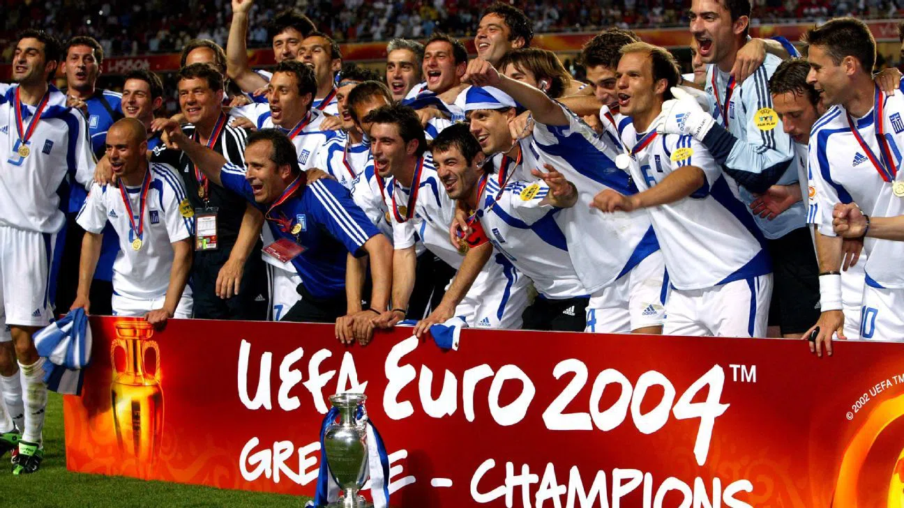 Grécia venceu a euro Copa 2004