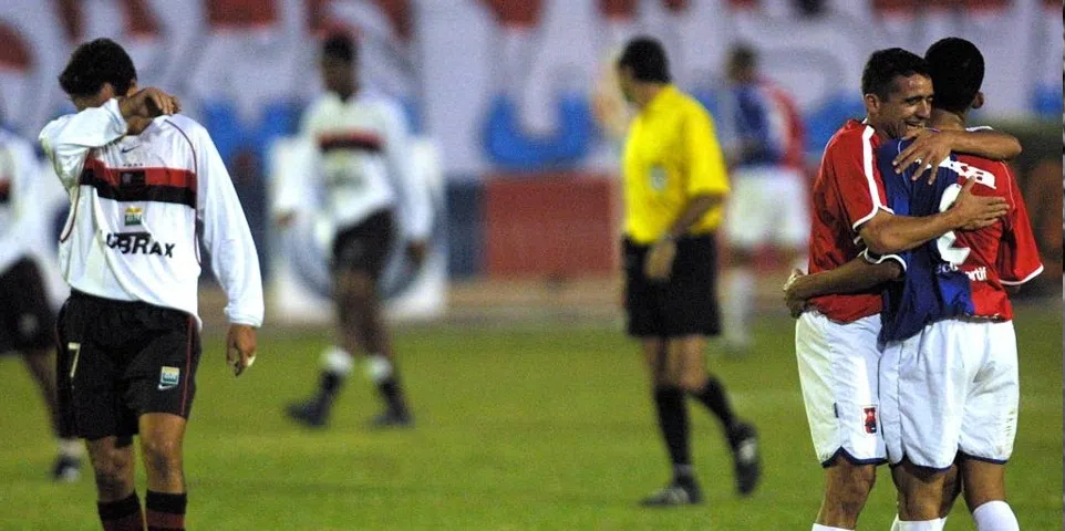Paraná Clube 6×2 Flamengo em 2003