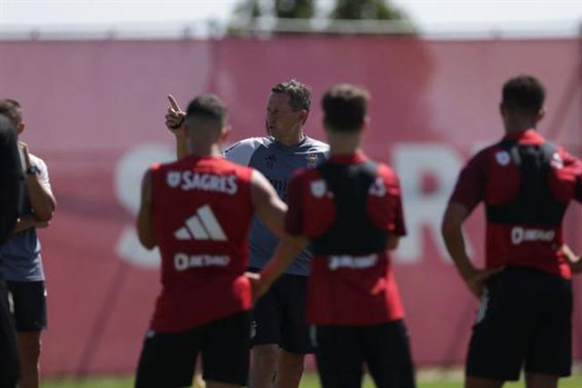 Águias continuam a preparar a receção ao V. Guimarães (fotos e vídeo)