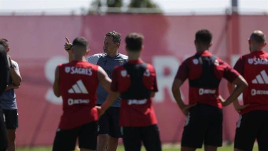 Águias continuam a preparar a receção ao V. Guimarães (fotos e vídeo)