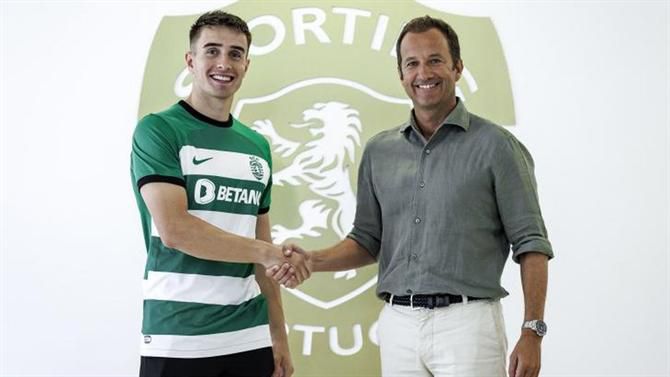 Iván Fresneda apresentado como reforço do Sporting 