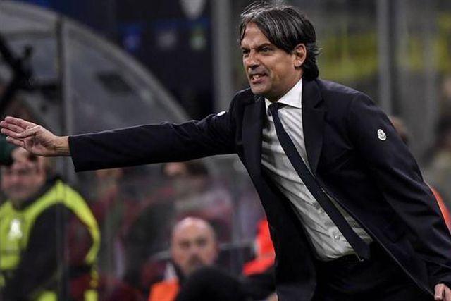 A reação de Inzaghi ao sorteio da Champions
