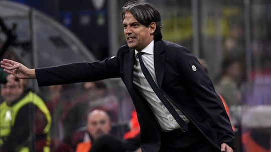 A reação de Inzaghi ao sorteio da Champions