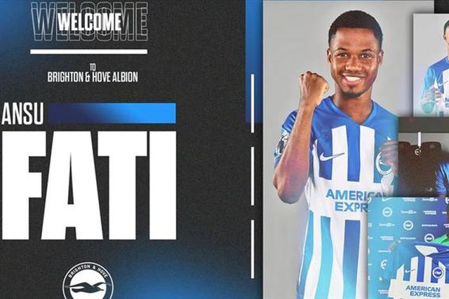 Oficial: Ansu Fati cedido ao Brighton, Lenglet também sai. Porta aberta a Félix e Cancelo