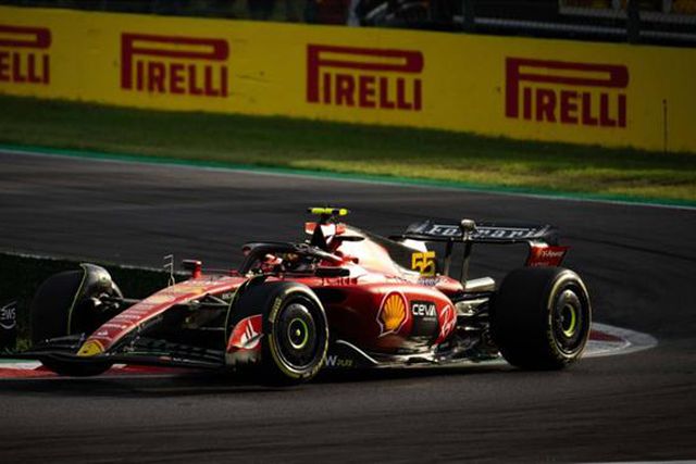 GP Monza: Sainz dá alegria aos ‘tiffosi’ no 2.º treino livre