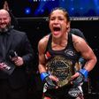 Portuguesa Jacqueline Cavalcanti «feliz» pela vitória na estreia no UFC