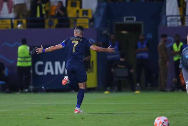 Golo 850 de CR7 na goleada do Al Nassr (veja os golos)