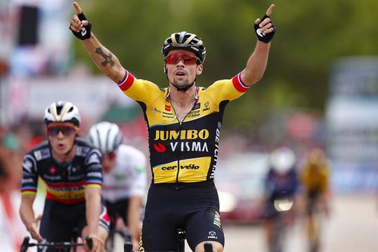 Roglic vence e Kuss é novo camisola vermelha