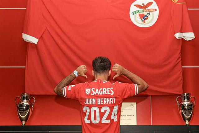 Juan Bernat será o titular no lado esquerdo da defesa do Benfica? Veja o resultado final