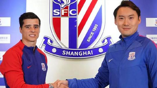 Oficial: João Carlos Teixeira no Shanghai Shenhua