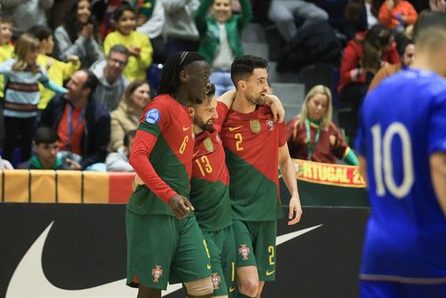 Portugal vence Itália em jogo de preparação