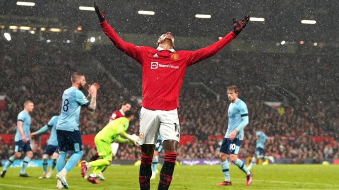 «Espero que Rashford continue a marcar até ao final da época»